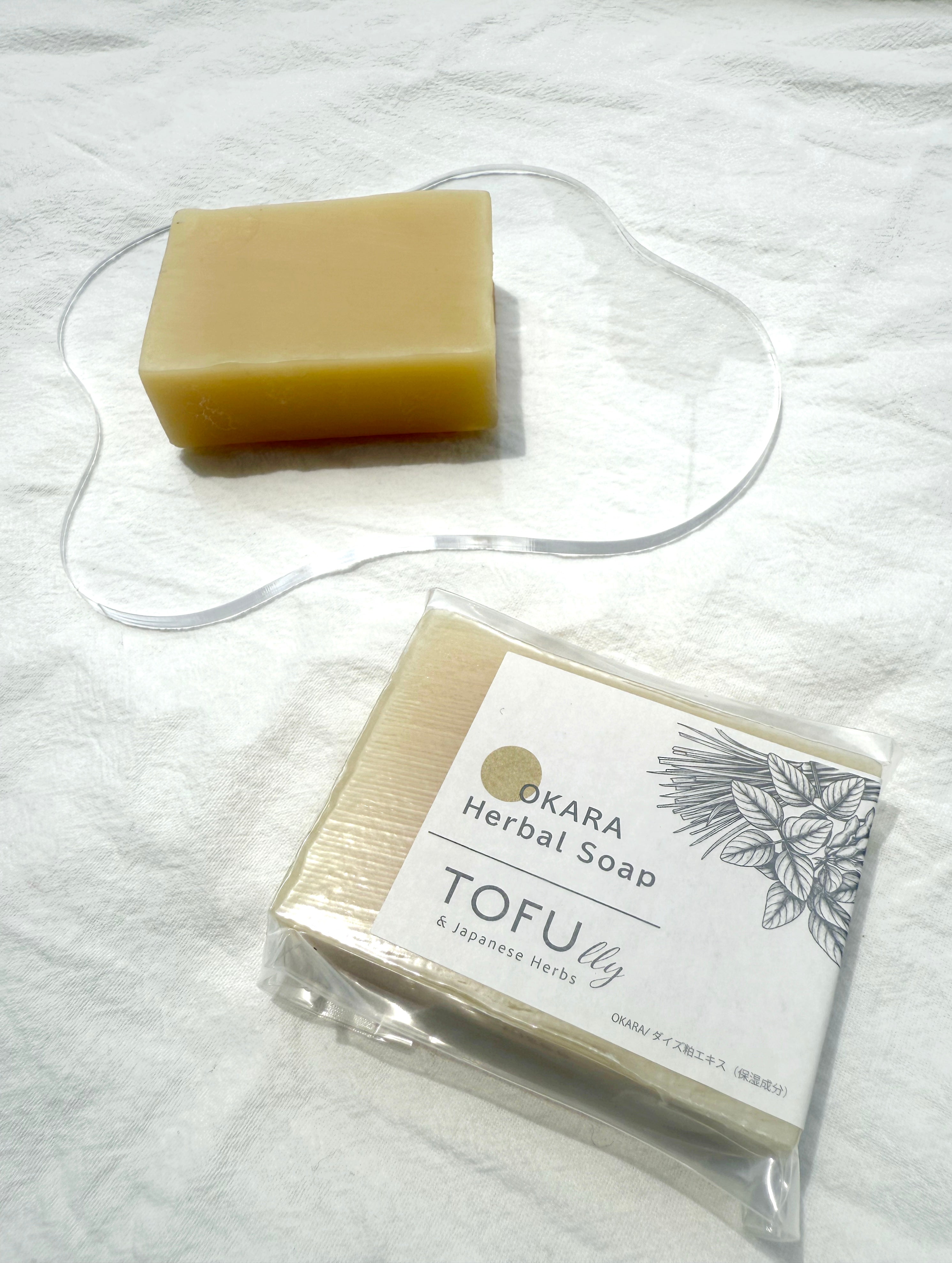 TOFUlly おからハーバルソープ（枠練り石けん） – TSUKUYOMI